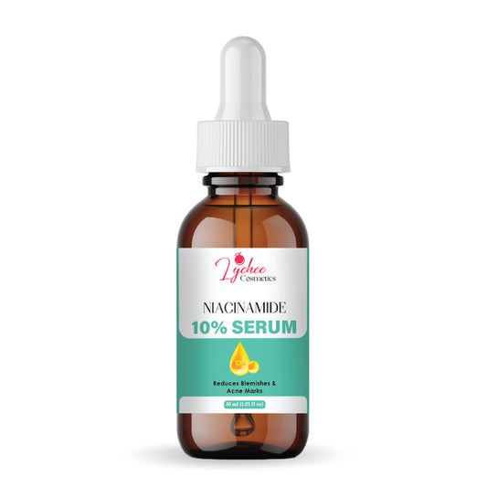 Niacinamide Face Serum for Clear & Bright Skin | 10% Niacinamide with Zinc | Reduces Acne Marks, Dark Spots & Oil Control | Lightweight, Non-Greasy Formula